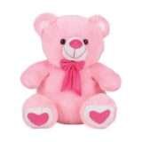 ToysTender Spongy Stuffed Teddy Bear Soft Plush Toy 15 Inch Pink