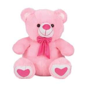 ToysTender Spongy Stuffed Teddy Bear Soft Plush Toy 15 Inch Pink