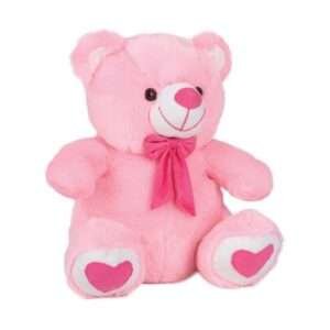 ToysTender Spongy Stuffed Teddy Bear Soft Plush Toy 15 Inch Pink_2