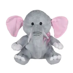 ToysTender Baby Elephant Stuffed Soft Plush Kids Animal Toy 11 Inch Grey