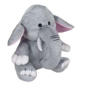 ToysTender Baby Elephant Stuffed Soft Plush Kids Animal Toy 11 Inch Grey