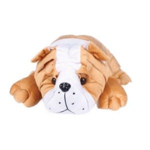 ToysTender Bull Dog Stuffed Soft Plush Kids Animal Toy 18 Inch Brown