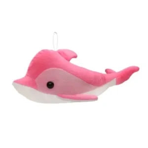 ToysTender Pink Dolphin Stuffed Soft Plush Kids Animal Toy 16 Inch