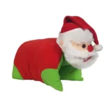 ToysTender Santa Folding Plush Stuffed Soft Kids Pillow Cushion 16X12 Inch Multicolor