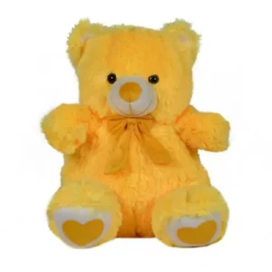 ToysTender Spongy Stuffed Teddy Bear Soft Plush Toy 15 Inch Yellow