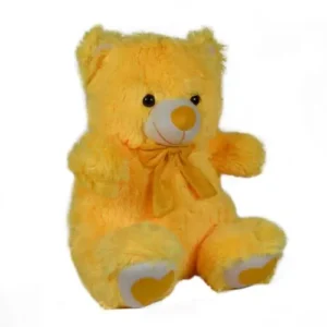 ToysTender Spongy Stuffed Teddy Bear Soft Plush Toy 15 Inch Yellow